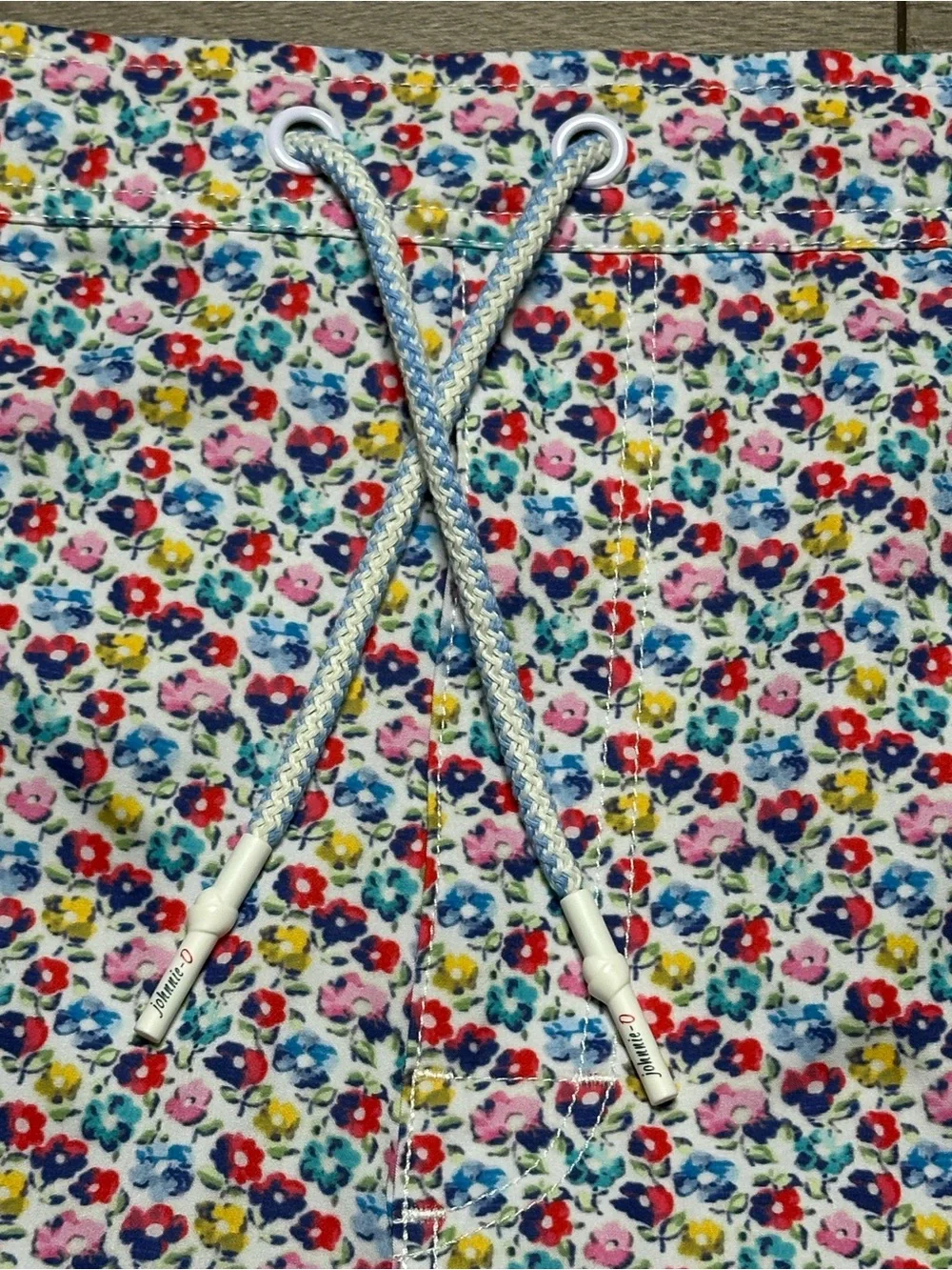 Johnnie-O 7" Belfaire Lined Stretch Swim Trunks Surf Shorts Multicolor Size XL - Picture 3 of 13
